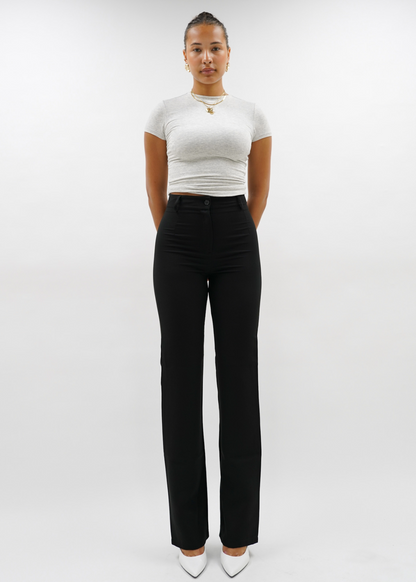 Straight leg pants classic black (tall)