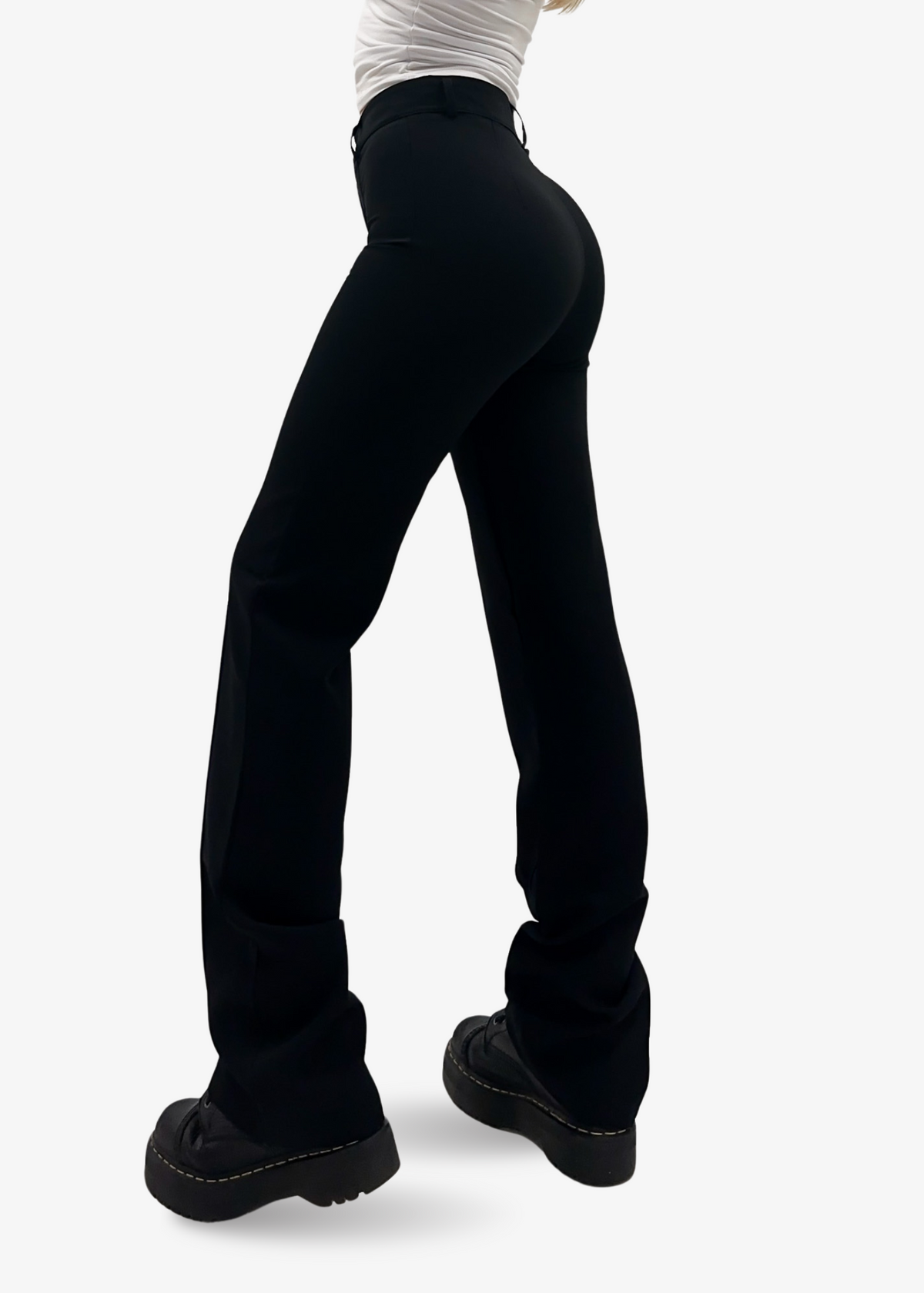 Straight leg pants classic black (tall)