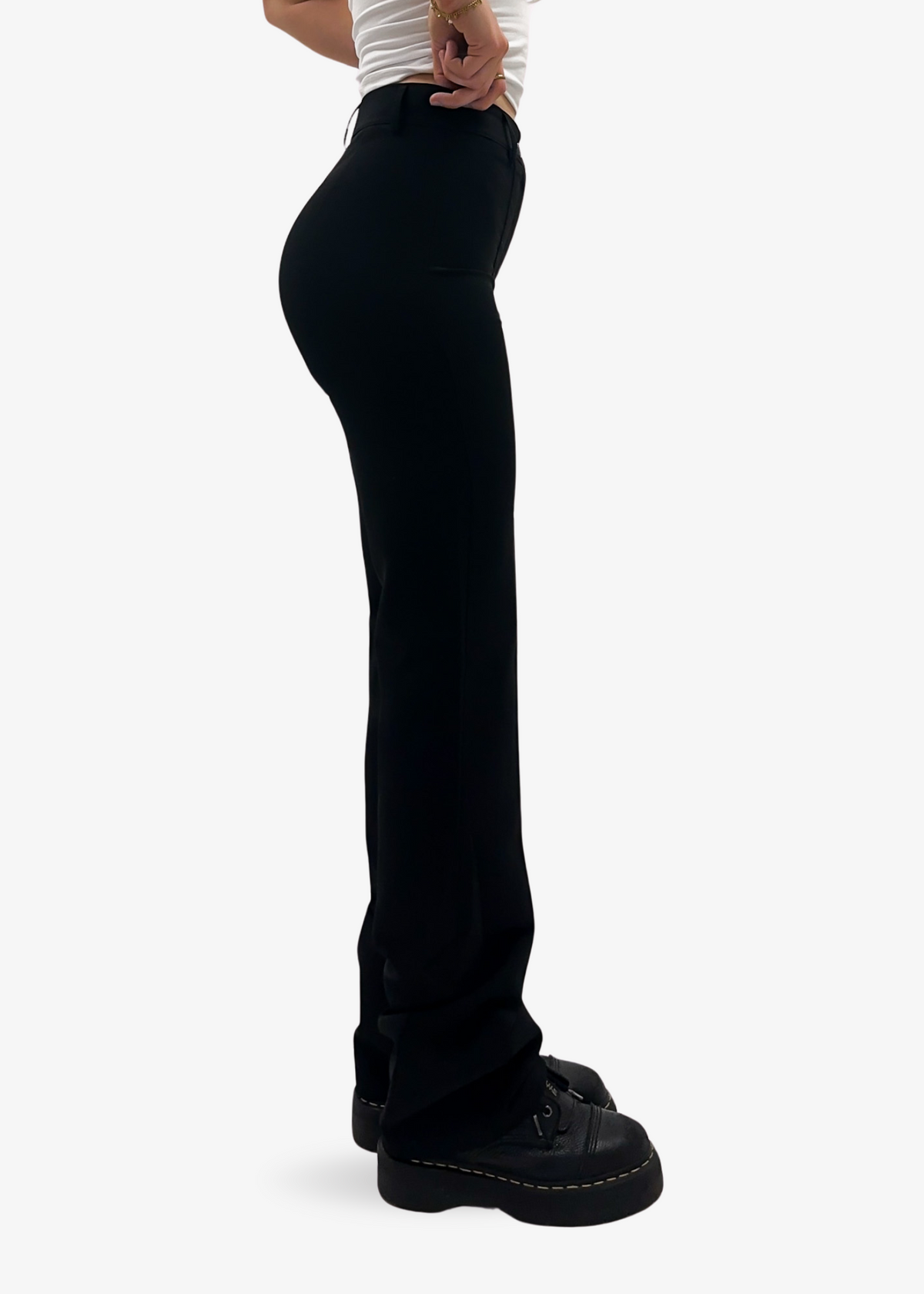 Straight leg pants classic black (regular)