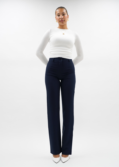Straight leg pants classic night blue (tall)